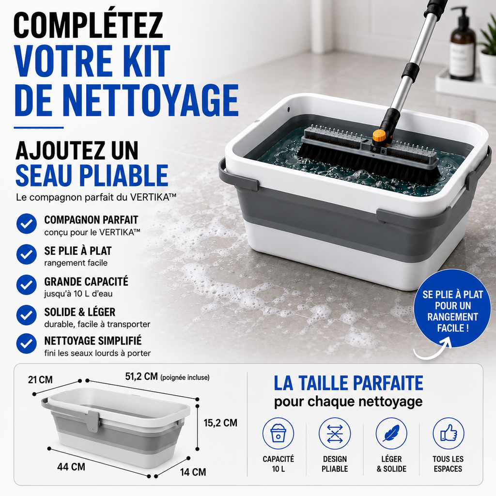 Le VERTIKA | Un manche. Trois outils. Zéro douleur.