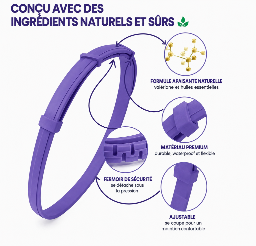 GriffesCalines Collier Calmant Pour Chat